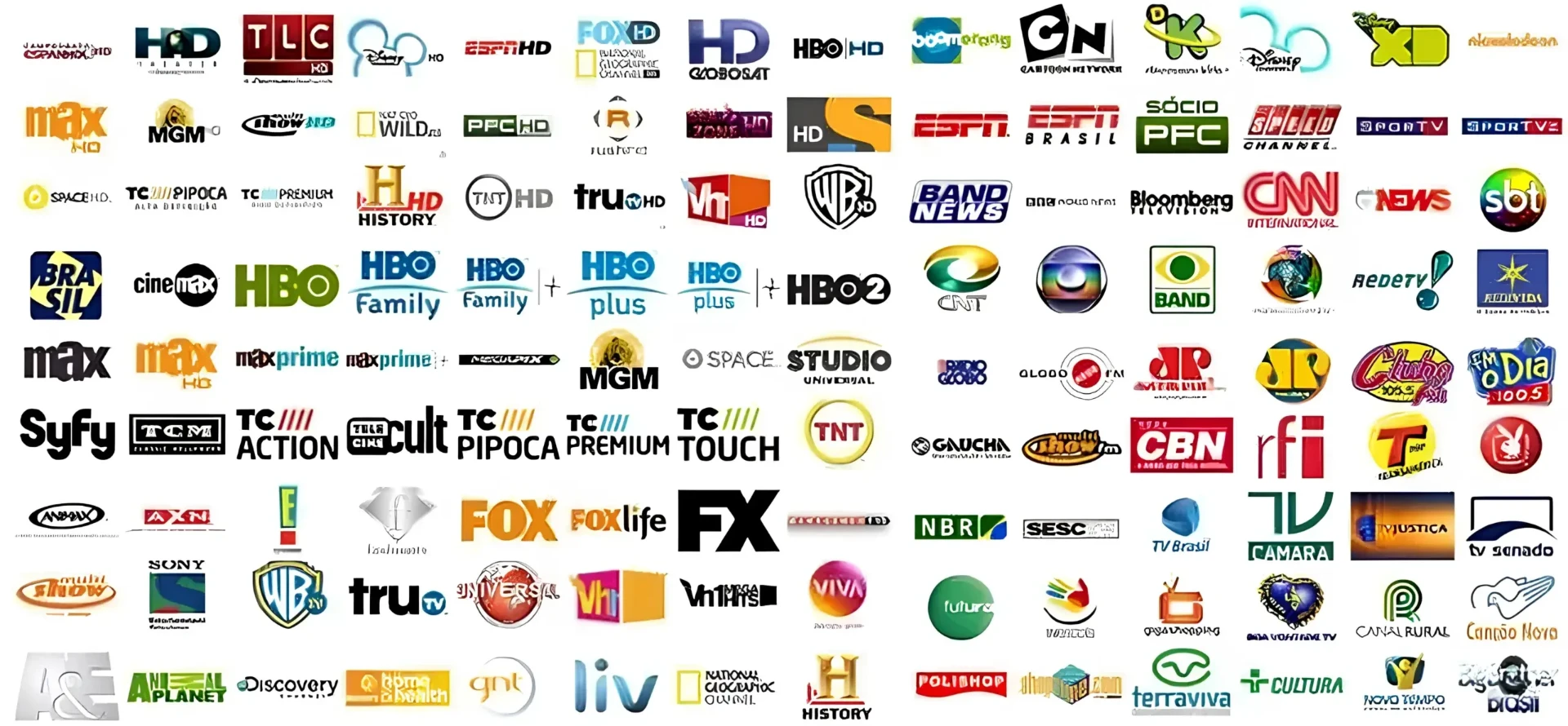 Canais Disponíveis no P2P Stream Vitalício - HBO, Netflix, Amazon Prime, Disney+, ESPN, Globo, SBT e muito mais